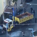 Preparan la zona para el Pasaje Papa Francisco y retiran un viejo puesto de diarios en Quilmes