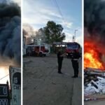 Incendio en Camino General Belgrano y Catamarca, Quilmes Oeste