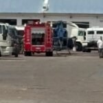 Helicóptero de la PFA aterrizó en Quilmes Oeste para un traslado médico de emergencia