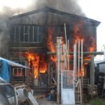 Quilmes: una cabaña quedó destruida por un incendio en Villa Luján