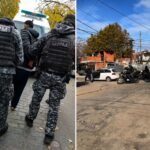 Así fue trasladado el delincuente detenido tras una persecución en Ezpeleta