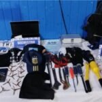 Entradera en Bernal: detuvieron a cuatro sospechosos tras una persecución y hallazgo de elementos robados