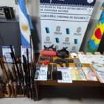 Detuvieron a un hombre en Ezpeleta con cocaína, armas de fuego y municiones durante un allanamiento