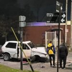 Quilmes Oeste: un conductor presuntamente alcoholizado provocó un choque múltiple