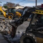 El Municipio intensifica el plan de bacheo en hormigón con fondos propios