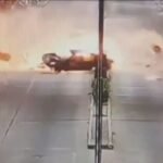 VIDEO: Terrible accidente en Berazategui: dos jóvenes permanecen internados en grave estado