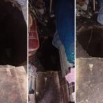 Enorme socavón en Quilmes Oeste: evacuaron a una familia tras el colapso del piso de su casa