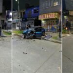 Video: así fue el accidente en Quilmes Oeste en el que murió una mujer