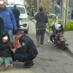 Bernal Oeste: una moto embistió a una mujer que cruzaba la calle