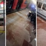 Una camioneta terminó sobre la vereda y un empleado resultó gravemente herido en Quilmes